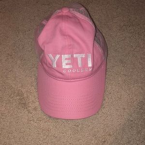 Pink YETI hat